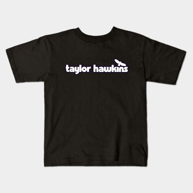 Taylor Hawkins Kids T-Shirt by Luis Vargas